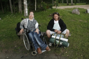 Kolm meest ja ratastool - Matkapildid 2009